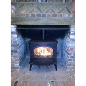 9kw Dovre 640 CB wood burner stove