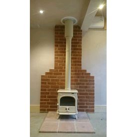 Dovre 250 Ivory Enamel 5kw stove