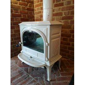 Jotul F400 in ivory enamel 